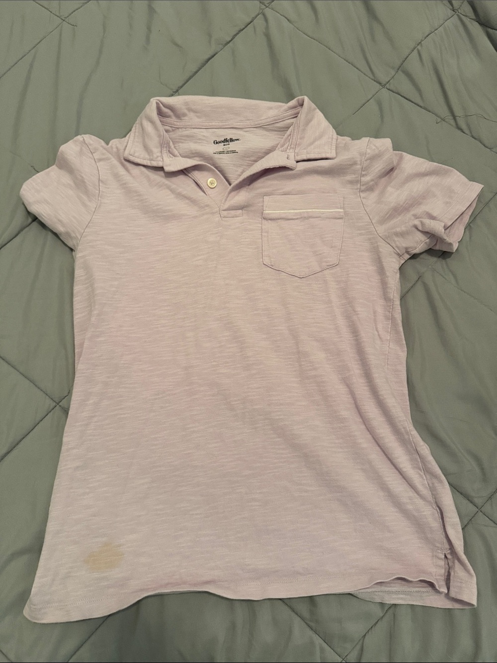 Goodfellow & Co Lilac Short-Sleeve Polo